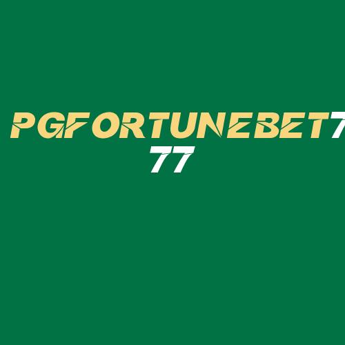 Logo da PGFORTUNEBET777