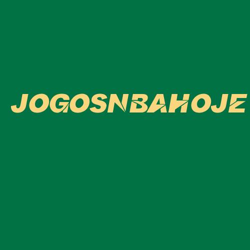 Logo da JOGOSNBAHOJE